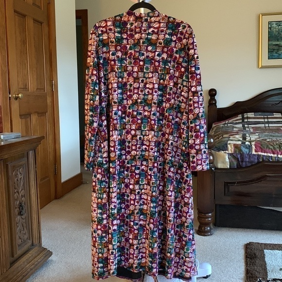 LULAROE Sarah Long Open Front Cardigan with Pockets Size Large NWOT - Picture 2 of 5